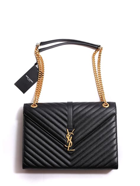 ysl signature bag|ysl logo gold.